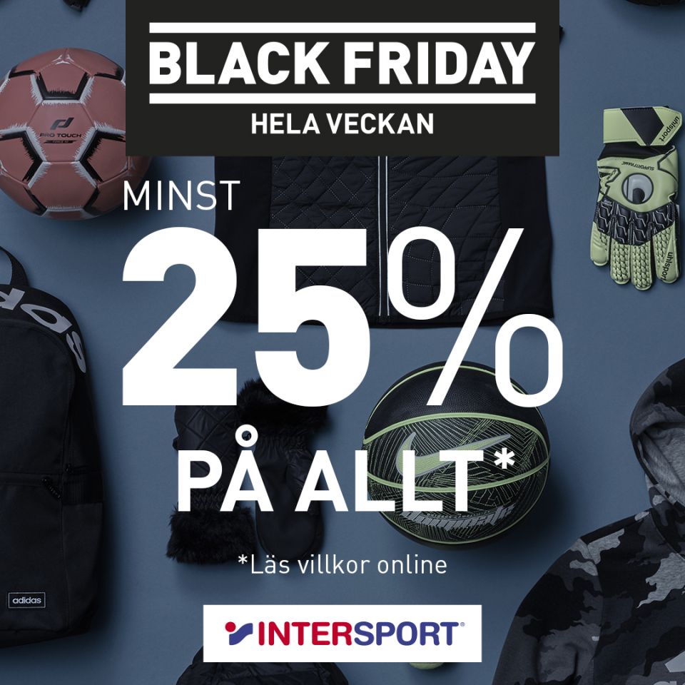 Black friday på Intersport
