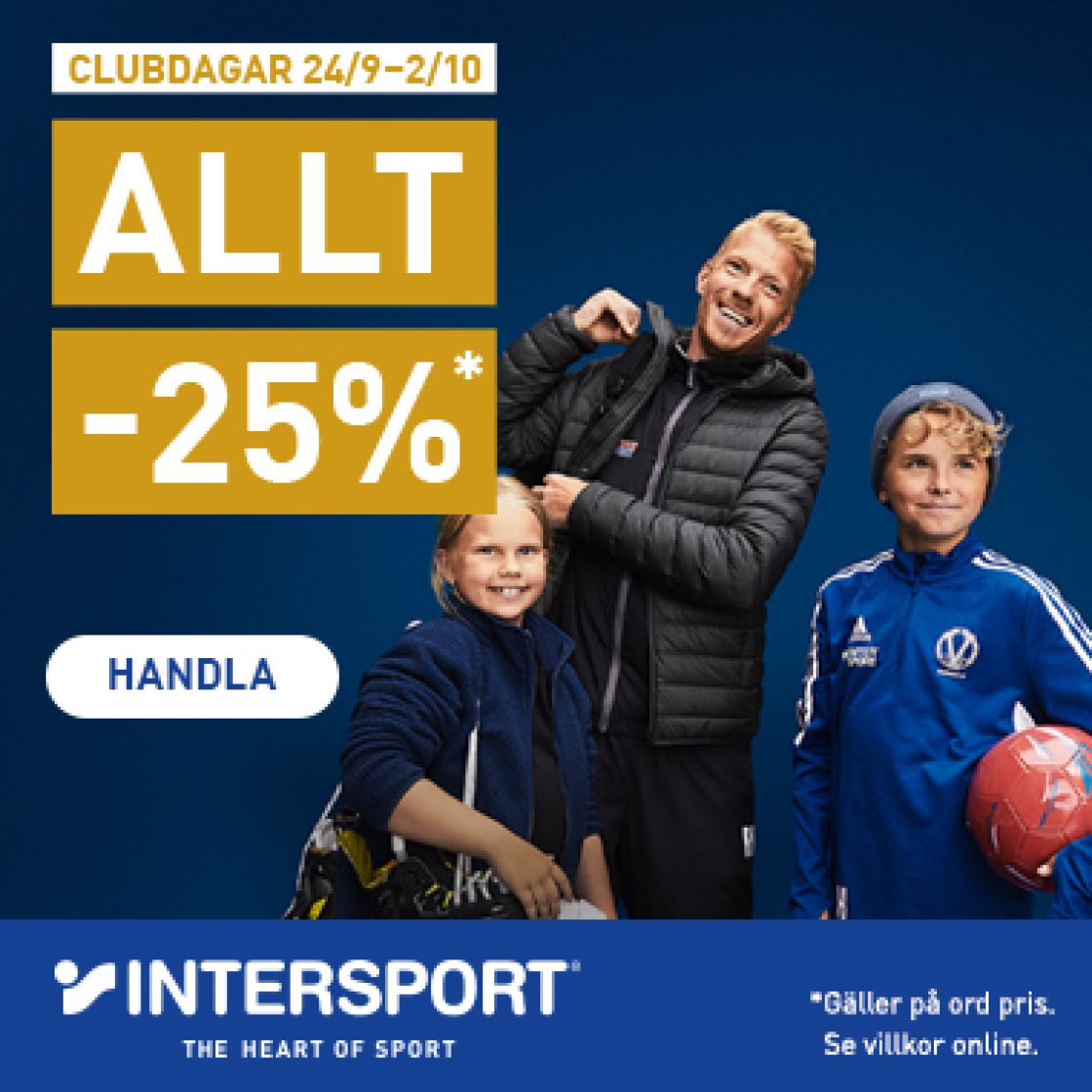 Klubbdagar på Intersport