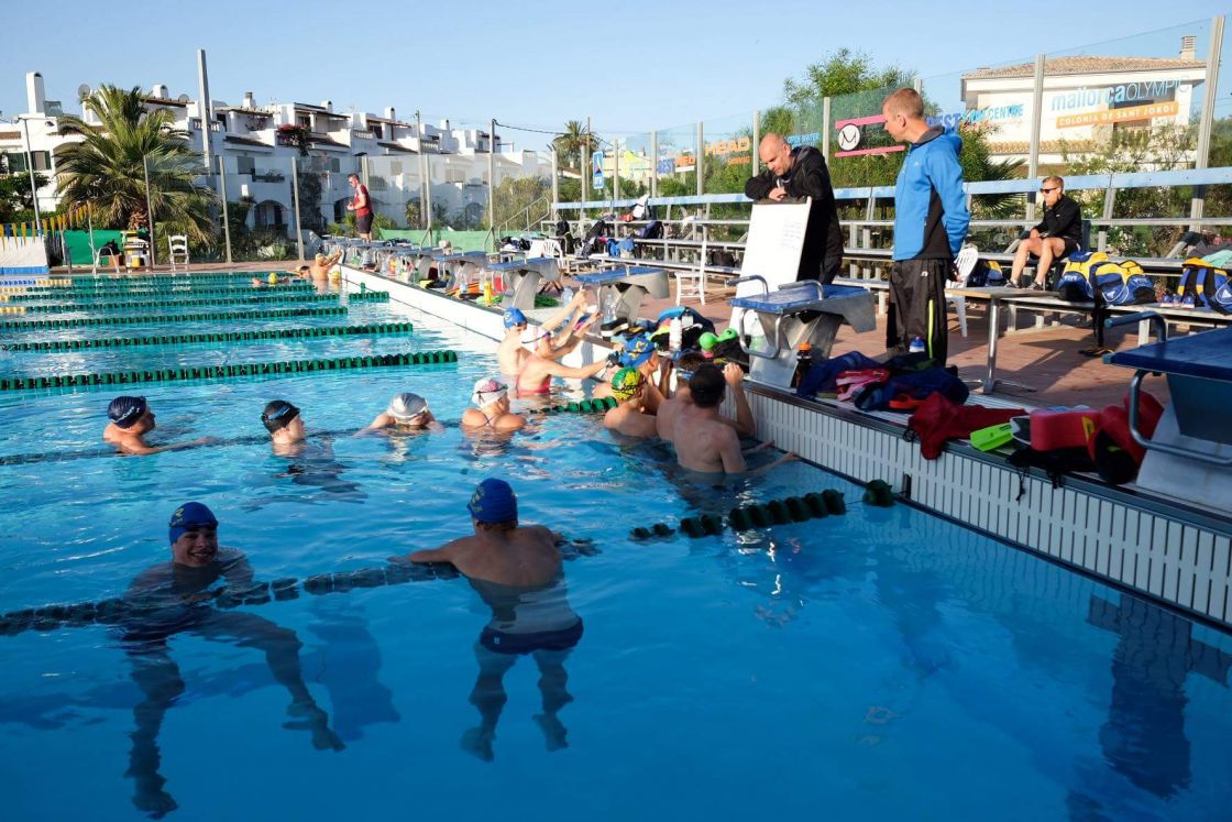 Johan Forsman på Triathlonläger