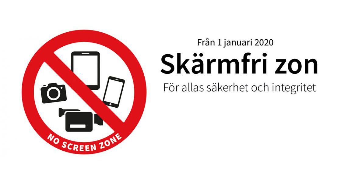 Borås Simarena skärmfri zon