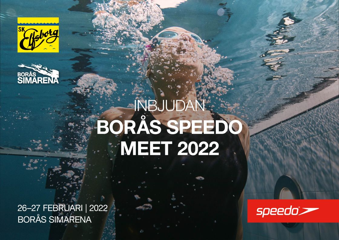 Borås Speedo Meet 26-27/2 som planerat