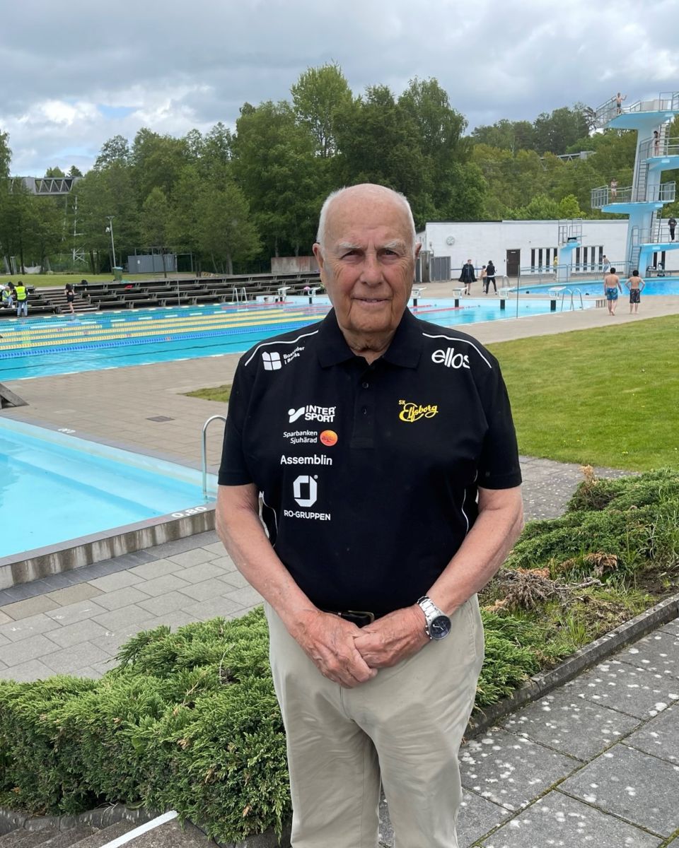 Vår äldste olympier Lars Svantesson har gått bort